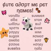 Adopt Me Fonts
