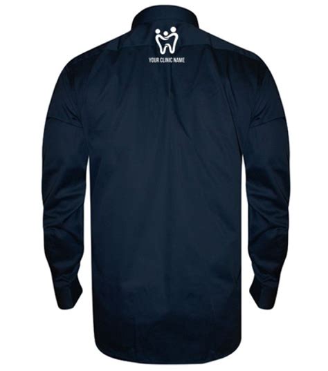 Navy Blue Dentist Shirt| Mens Blue Formal Shirts | Navy Blue Formal Shirts