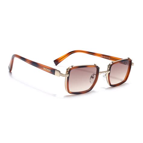 Chisel | Demi Brown Square Sunglasses | Brown Lens - MG7056