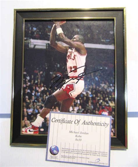 Lot - Michael Jordan Signed Photo 8x10