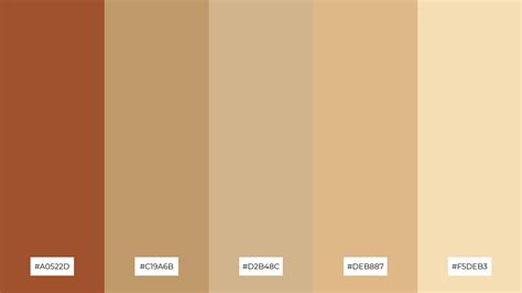 The Best 15 Raw Sienna Color Palette Combinations