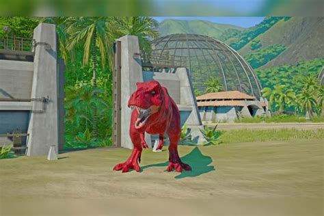霸王龙 VS 狂暴龙（初代基因） ~ 侏罗纪世界进化 #游戏新星扶持计划