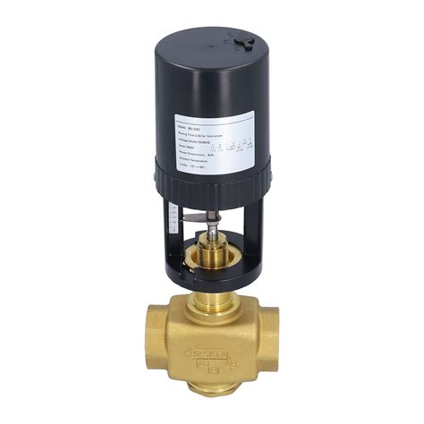 Buy Electric Motorized Valve, Regulating Control Brass BSP AC 24V 2 Way ...
