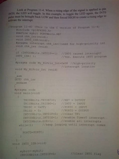 Image result for Serial Interrupt Using PIC18F45K22 Code