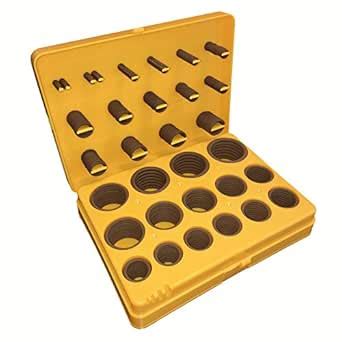 Viton O-Ring Kit, Brown, Viton, 75A Durometer, 30-Sizes (Pack of 382 ...