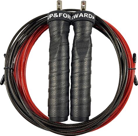 Amazon.com : UP & FORWARD Speed Jump Rope - Ergonomic Handles and Two ...