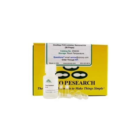 Zymo Research OneStep PCR Inhibitor Removal Kit, 50 Preps ZD6030 | Zoro
