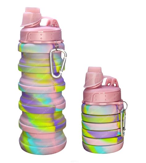 FunBlast Silicon Water Bottle, Expandable sipper Water Bottle for Girls ...