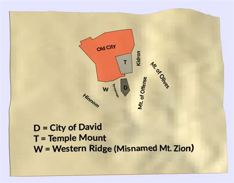 Mount Zion Map