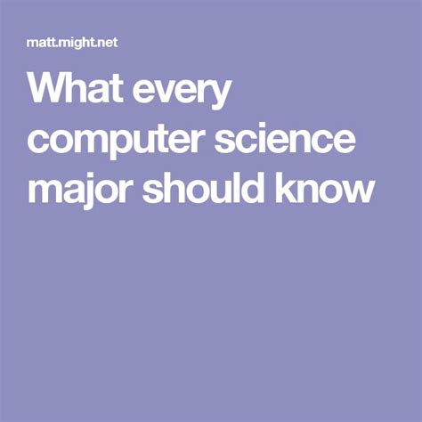 Computer Science Major 的图像结果