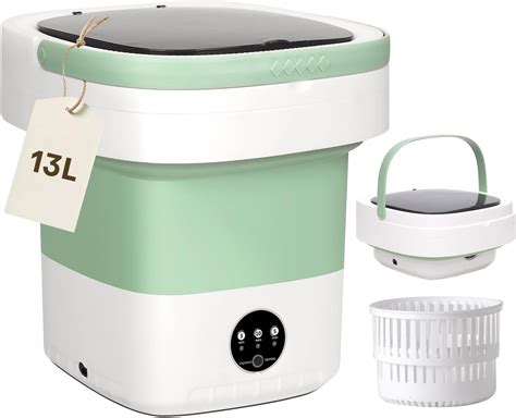 Amazon.com: Portable Mini Washing Machine, 18L Mini Collapsible Washer ...
