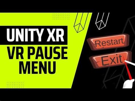 Unity VR Pause Menu 的图像结果