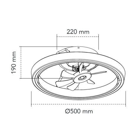 Dinirot LED Ceiling Flush Light 50W 4800Lm CCT Dim White - CristalRecord