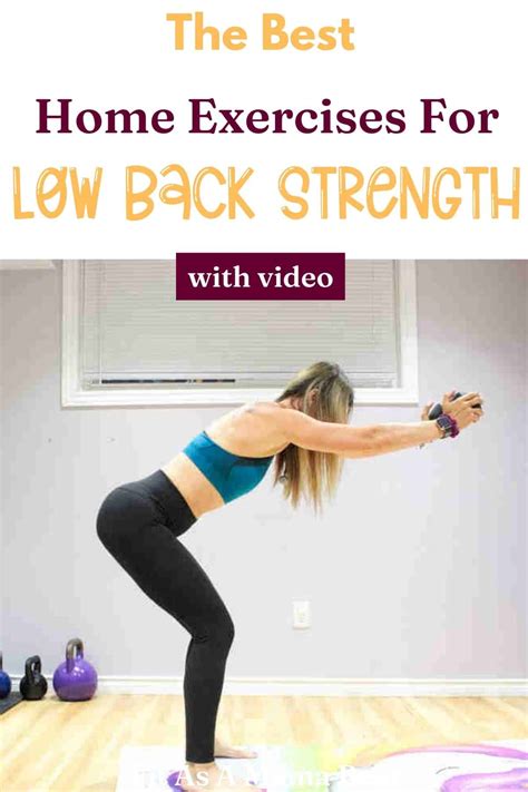 Lower Back Exercises Dumbbells