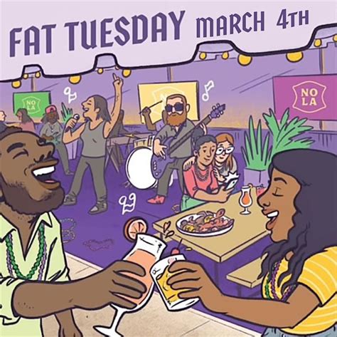 Mardi Gras 2025 FAT TUESDAY Celebration at NOLA Seafood & Spirits, Nola ...