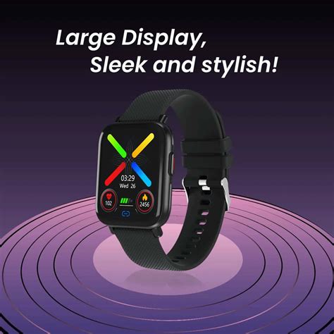 Buy PORTRONICS KRONOS X1 POR-1434 - SMART WRIST WATCH, BLACK Online ...