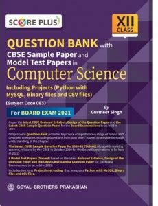 Score Plus Question Bank with CBSE Sample Paper and Model Test Papers ...