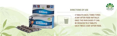 Buy Pankajakasthuri Orthoherb Tablet Ayurvedic Pain Relief from Joint ...