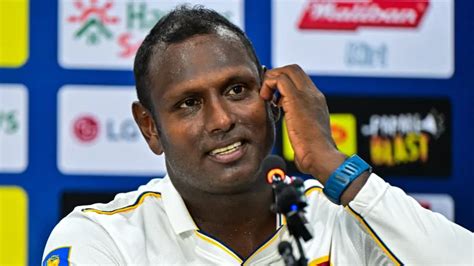 'We deserve to play Test cricket like India' - Angelo Mathews upset by ...