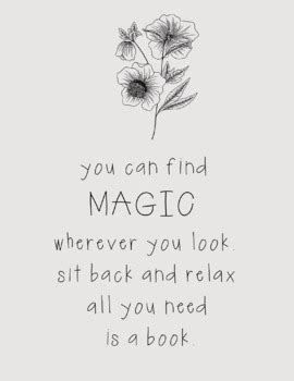 Image result for Simple Poster On Reading Is Magic