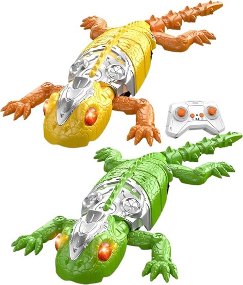 Amazon.com: 2 Wall Climb Gecko, Wall Climb Lizard Toy, Remote Control ...