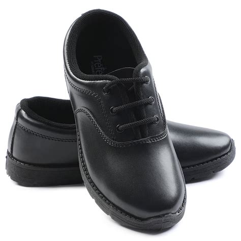 Buy Prefect Black Lacing School Shoes For Kids S/BOY EXCE