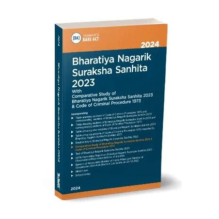 Taxmann Bharatiya Nagarik Suraksha Sanhita 2023 Edition 2024