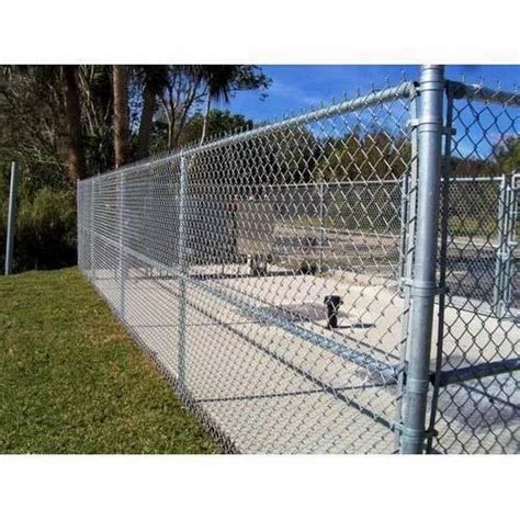 Chain Link Fencing - Hot Dip Galvanized Gi Wire Manufacturer from Indore