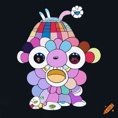 Art influenced by chiho aoshima and takashi murakami with ad police ...