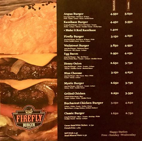 FIREFLY BURGER AQABA - Menu, Prices & Restaurant Reviews - Tripadvisor