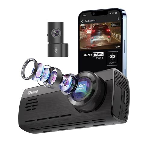 Qubo Dashcam Pro 4K [2026 Edition] | True 4K-Sony STARVIS IMX415 Sensor ...