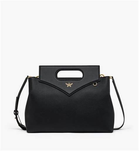 Designer Leather Satchel Bags, Tote & Top-Handle Bags | MCM® US