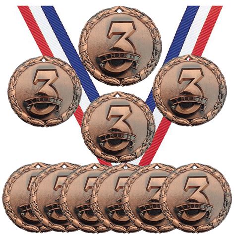 Buy Express Medals Various 10 Pack Styles of 1st 2nd 3rd Place Award ...