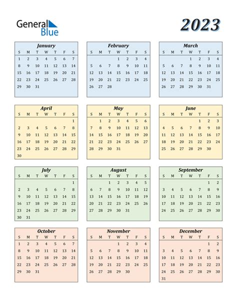 Bildergebnis für kalender 2023 printable