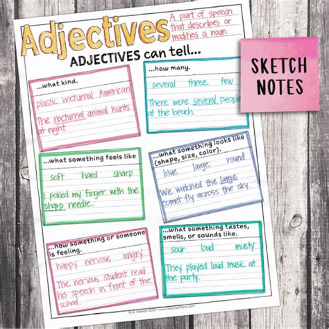 Image result for Proper Adjectives 3rd Grade Lesson