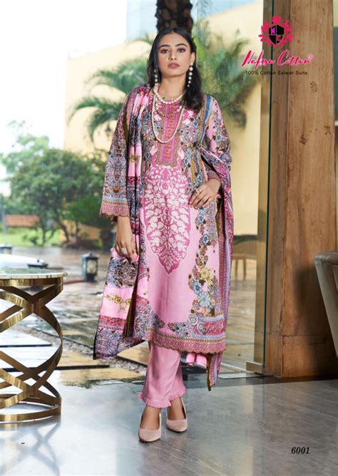 Nafisa Mahera Vol-6 – Karachi Dress Material: Textilecatalog
