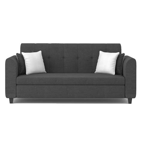 Collen 3 Seater Sofa For Living Room - Grey – Torque India