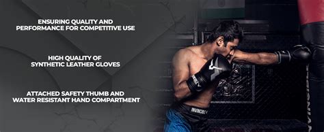 Invincible Amateur Training Boxing Gloves
