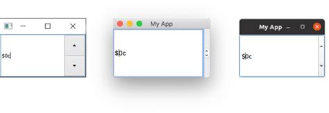 PyQt5 Basic Widgets 的图像结果