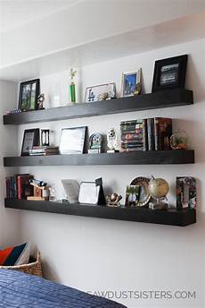 Free Floating Bookshelves by Diy Floating Shelves Free Plans Sawdust Free Floating Bookshelves