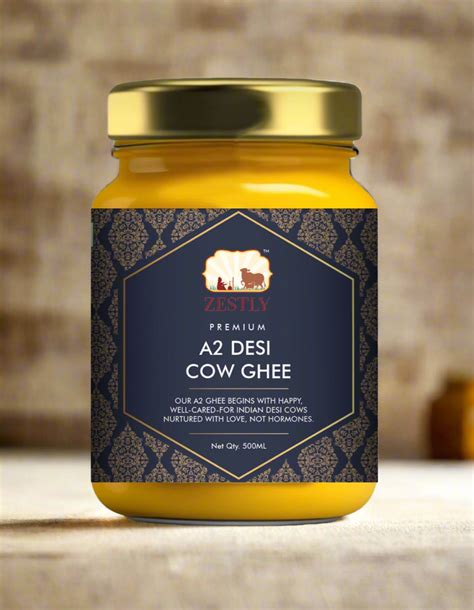 A2 Desi Cow Ghee (500ml) – Zestly