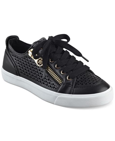 Guess Sneakers Gold Metallic Lace