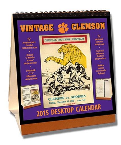 Clemson University Academic Calendar - Printable Word Searches