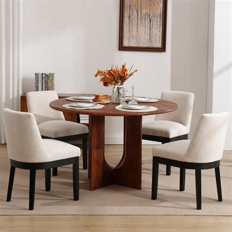 Amazon.com - RIVOVA Modern Dining Chairs Set of 4, Comfortable Dining ...