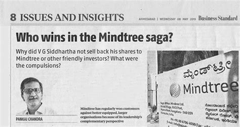 Who wins in the Mindtree saga? (Business Standard)