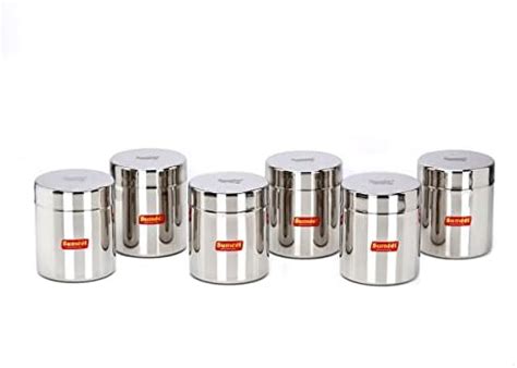 ATROCK Masala Box For Kitchen | Stainless Steel Masala Dabba | Set Of 7 ...