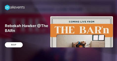 Rebekah Hawker @The BARn, 615 Valley View Rd, Sundridge, ON, Canada ...