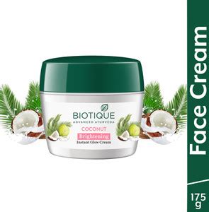 BIOTIQUE Bio Coconut Whitening & Brightening Cream 175Gm Price in India ...