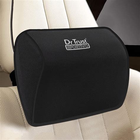 Dr Trust USA Orthopedic Neck Rest Car Seat Cushion Memory Foam Pillow ...