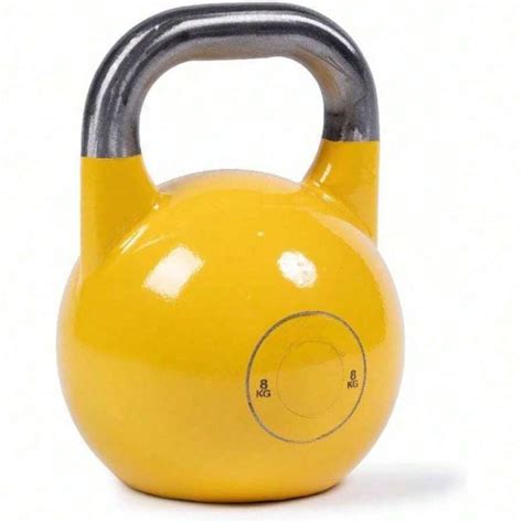 Competition Kettlebell, Single Piece Casting, KG Markings, Full Body ...